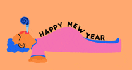 Happy New Year Sleeping GIF by Rory