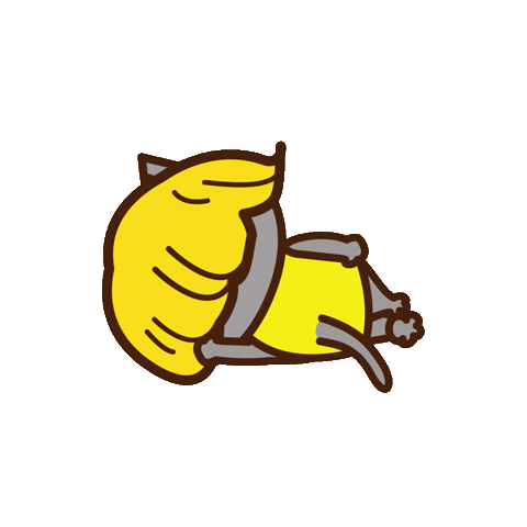Cat Sleep Sticker