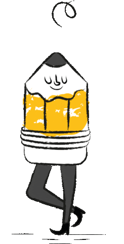 Happy Art Sticker by Brandia