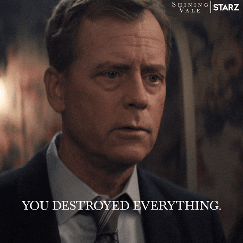 Disappointed Greg Kinnear GIF by Shining Vale