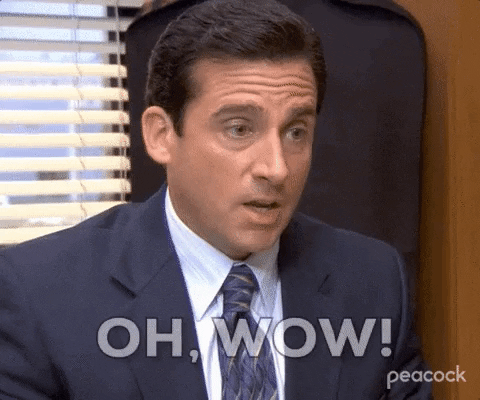 Season 4 Wow GIF by The Office - Find & Share on GIPHY