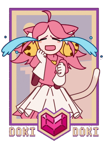 Pink Flower Sticker
