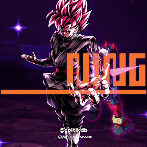 Dragon Ball Super Goku Black Rose GIF
