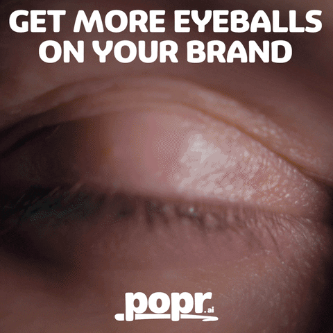 Brand Eye GIF by Popr