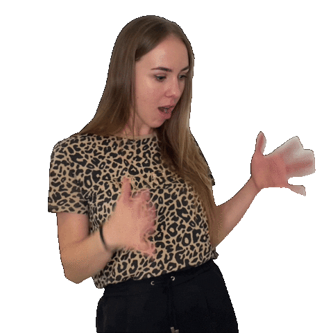 Wow What Sticker by Kimbestyle