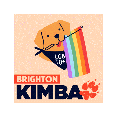 Kimbao Dog Sticker by Schwaderer Wines