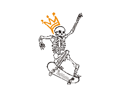 Skate Skateboarding Sticker by LaPlata