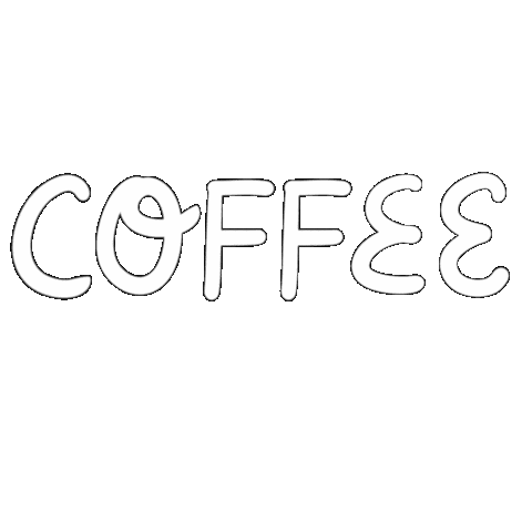 Illustration Coffee Sticker