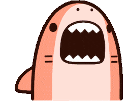Party Partyshark Sticker