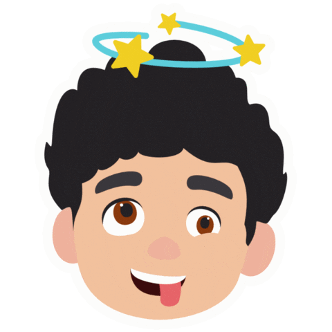 Illustration Face Sticker