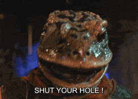 Hole Shut Up GIF