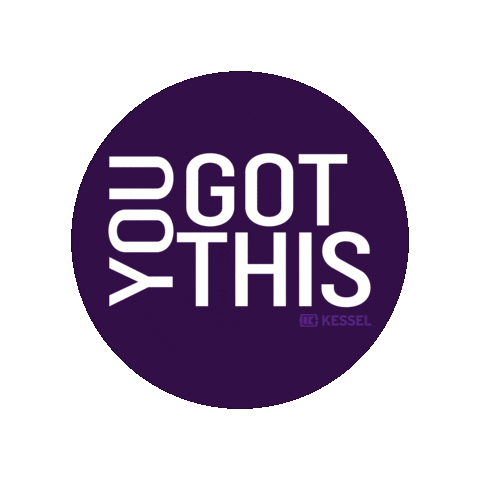 You Got This Lets Go Sticker by KESSEL