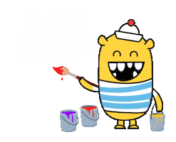 Happy Cartoon Sticker by BubuIsland