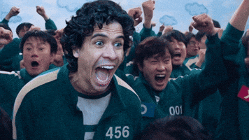 Round 6 Feliz GIF