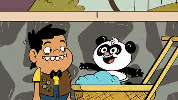 Panda Cartoons GIF by Nickelodeon