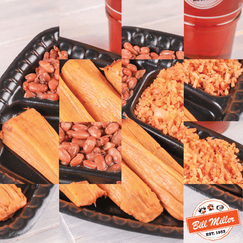 Rice And Beans Tamales GIF by Bill Miller Bar-B-Q