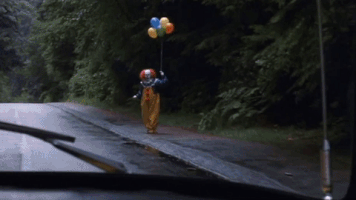 pennywise vs GIF