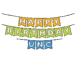 Happybirthday Sticker by UNC-Chapel Hill