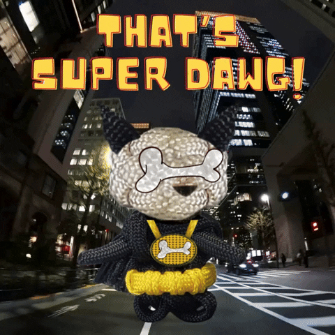 Dawg Superdog GIF by Paracord-Bracelets.com
