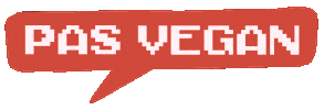 Notvegan Sticker