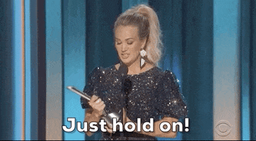 Just Hold On Carrie Underwood GIF by Academy of Country Music Awards