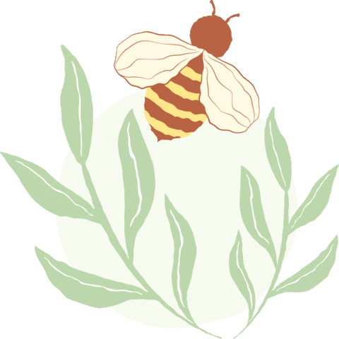 Bee Solstice Sticker