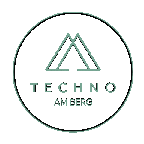 Techno am Berg Sticker