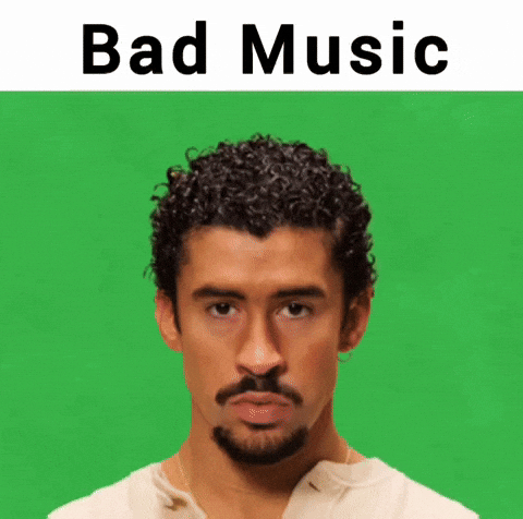 Bad Bunny Trash GIF