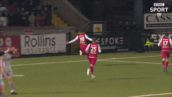 Celebrations Celebrate GIF by Cliftonville Football Club