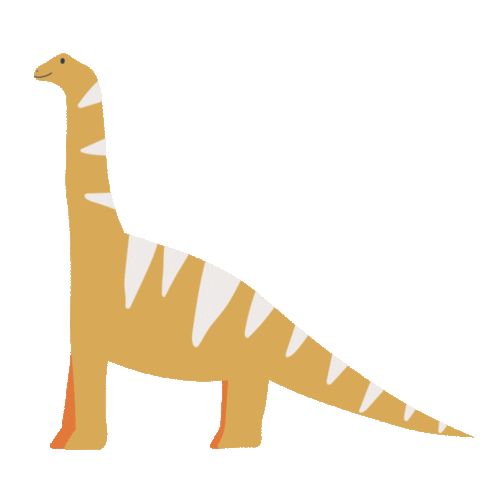 Dinosaur Dino Sticker by Frugi