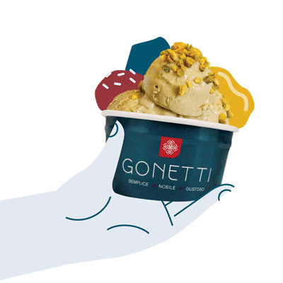 Gelateria Gonetti Sticker