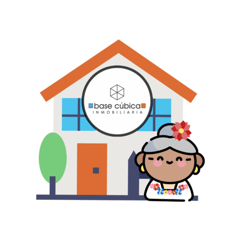 Real Estate Home Sticker by Base Cúbica Inmobiliaria
