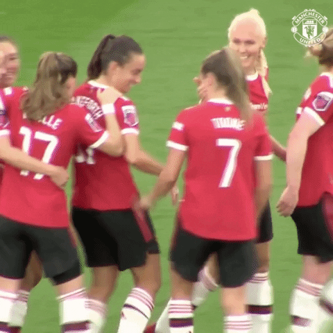 Womens Football Dance GIF by Manchester United