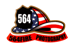 564 Fire Photography Sticker
