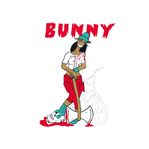 Bunny Zombie Sticker by Belldorado