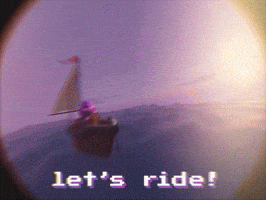 Driving The Sea GIF by GIPHY Studios 2023