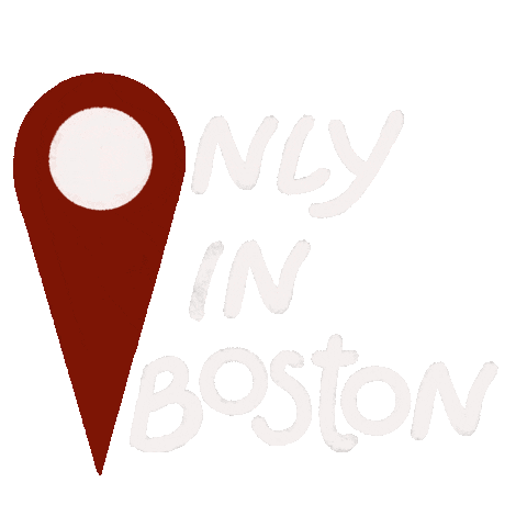 Only In Boston Sticker