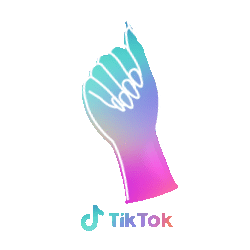 Free To Be Rainbow Sticker by TikTok