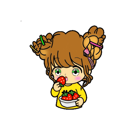 Strawberry Love Sticker