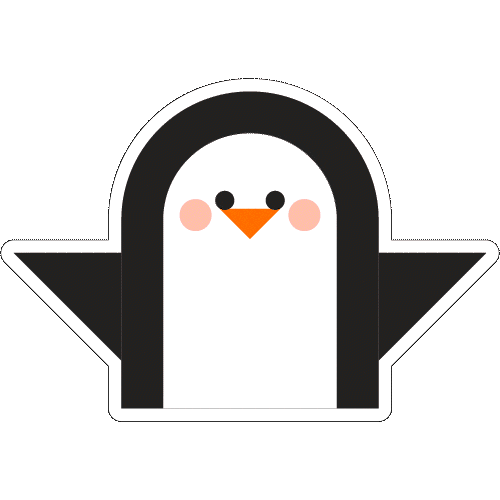 Penguin Sticker