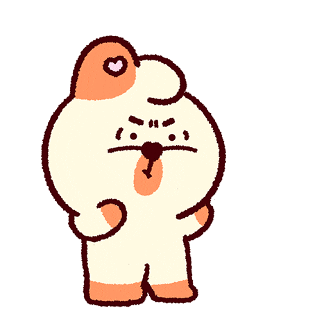 Angry Bunny Sticker