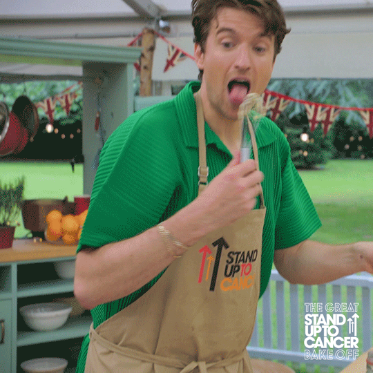 Taste Baking GIF by The Great British Bake Off
