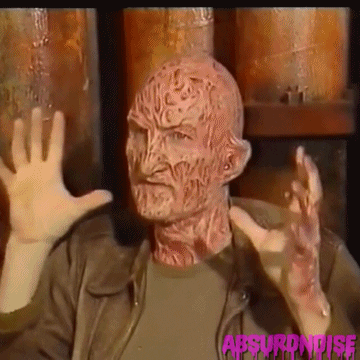 freddy krueger 80s movies GIF by absurdnoise