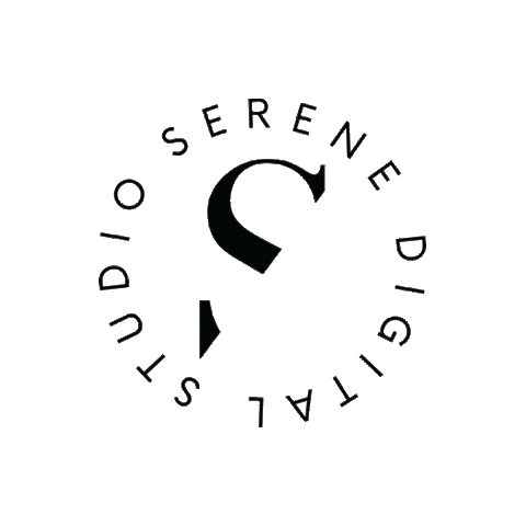 Serene Digital Studio Sticker