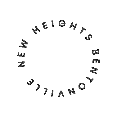 New Heights Bentonville Sticker