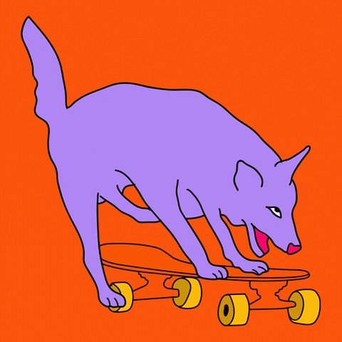 Animation Dog GIF by VISUAL SHITS - Find & Share on GIPHY