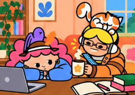 Homework Studying GIF by Bonded Studio