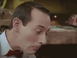 reaction surprised unexpected oh snap pee wee herman