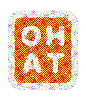 Ohat Sticker by OCA Design