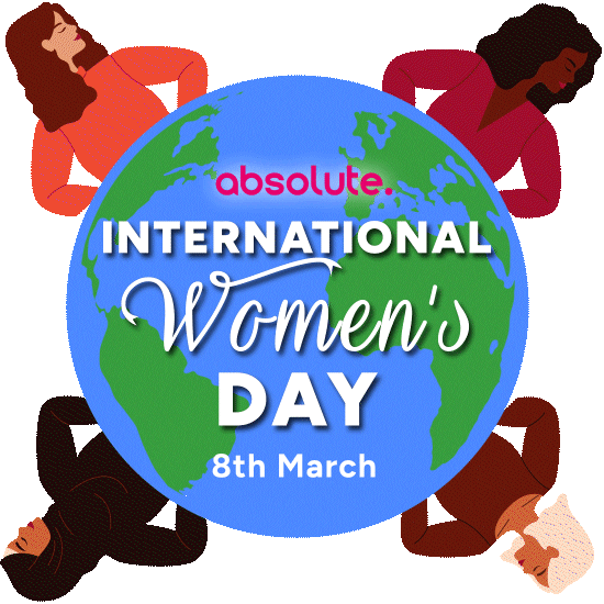 8Th March International Womens Day Sticker by Absolute Digital Media